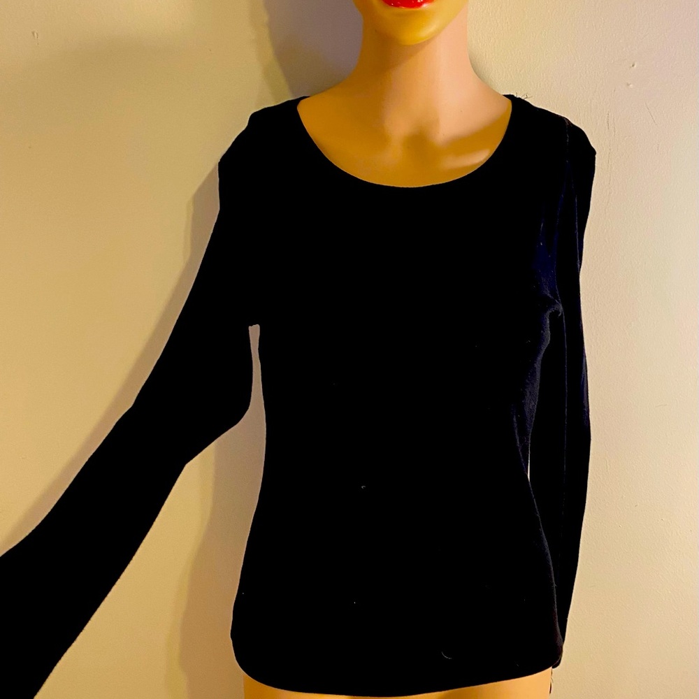 Womens long sleeve cotton Top